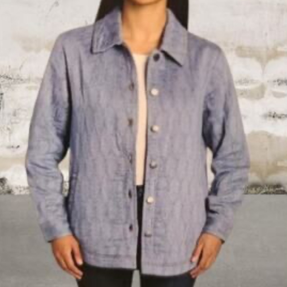 Jachs Girlfriend Ladies Quilted Shirt Jacket Women Size Small - Picture 1 of 10